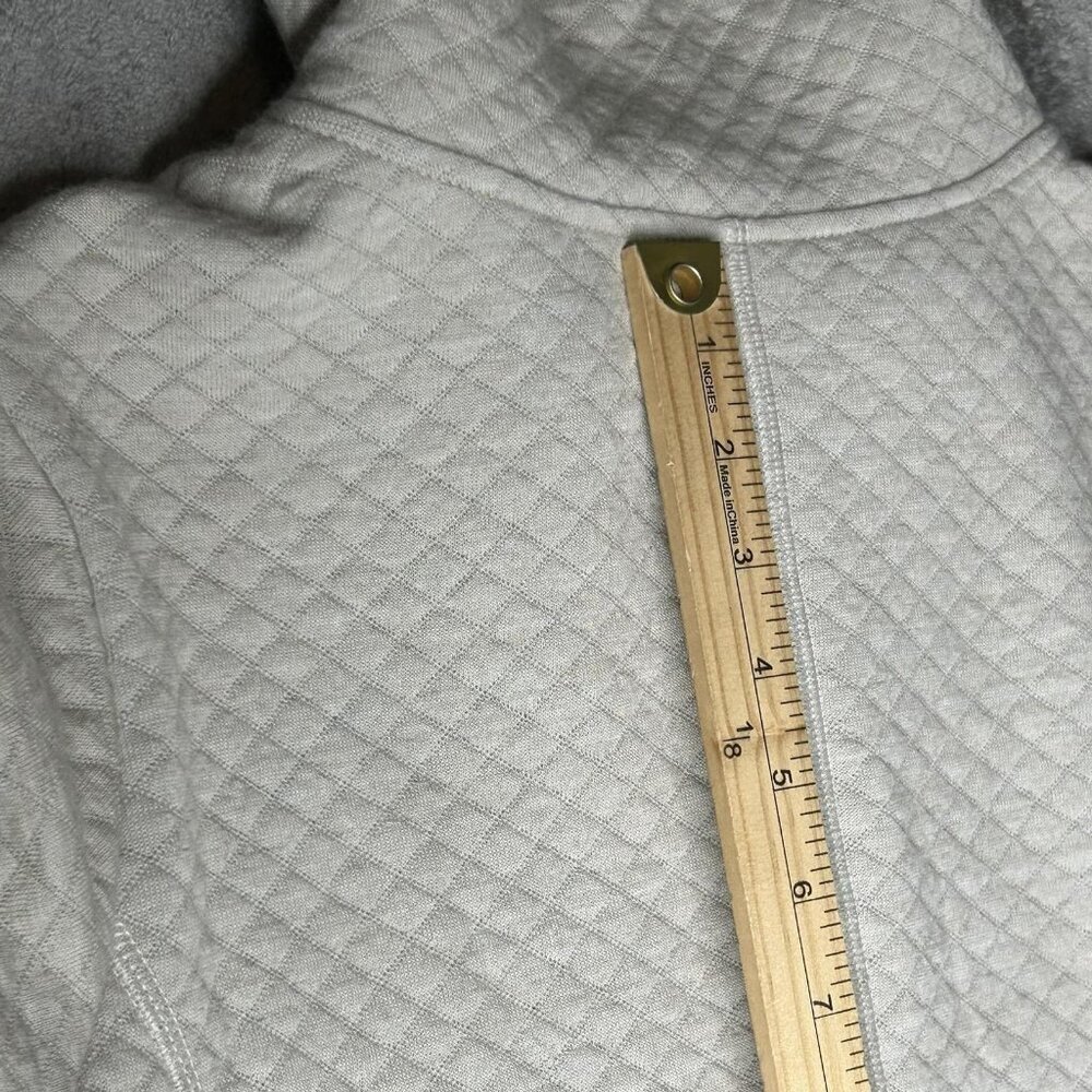 Kuhl Sweater Womens M Quilted Cowl Neck Pullover Pockets Logo Knit Lined Outdoor - Picture 12 of 13
